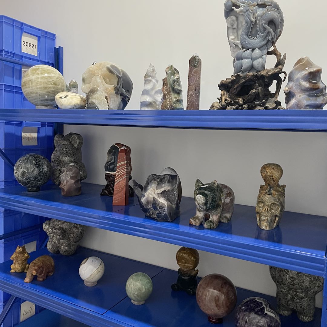 Jasmine - Customized Handpicked Crystal & Carvings - HighlandCrystal Select