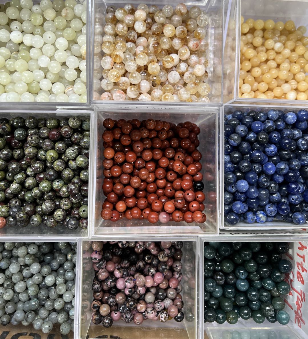 Super Deal Crystal DIY Beads Buy 1 Get 1 More Bowl Same Beads