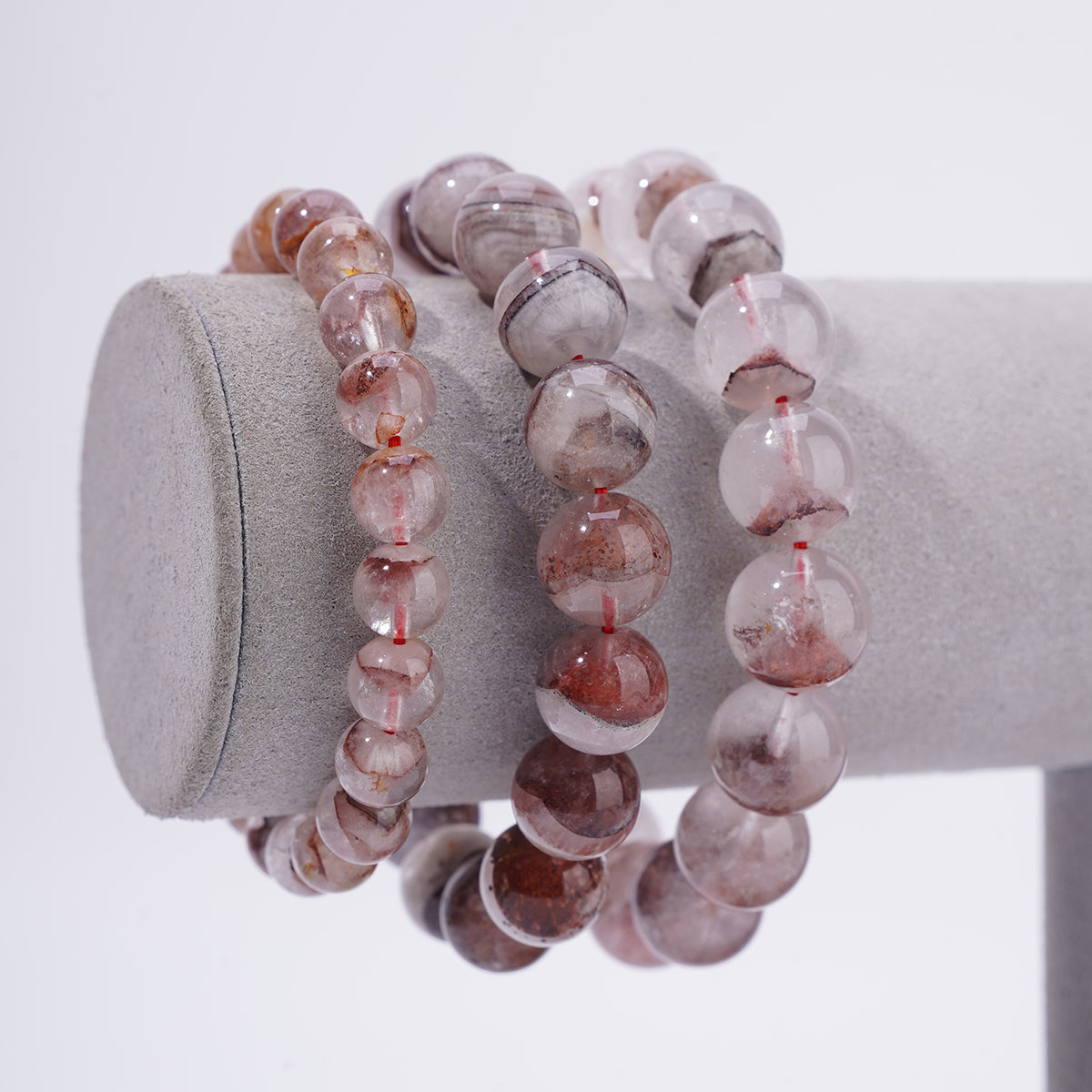 Red Phantom Quartz bracelets 7mm 9mm 11mm