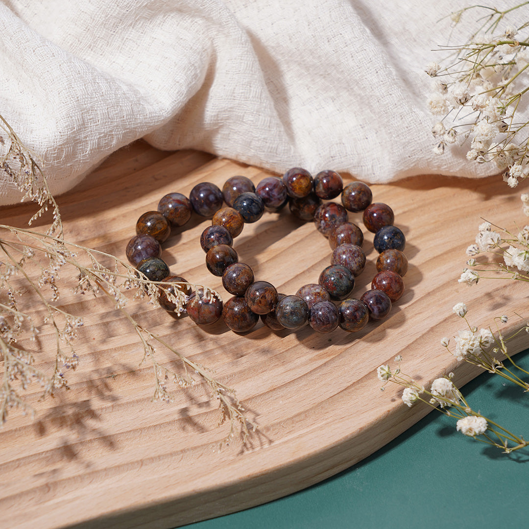 Dark Color Pietersite Bracelets 7mm 13mm