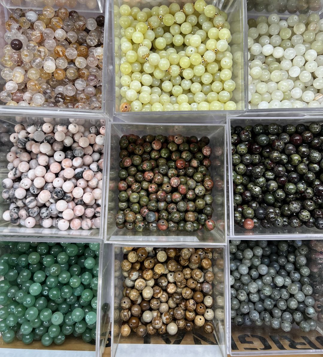 Super Deal Crystal DIY Beads Buy 1 Get 1 More Bowl Same Beads