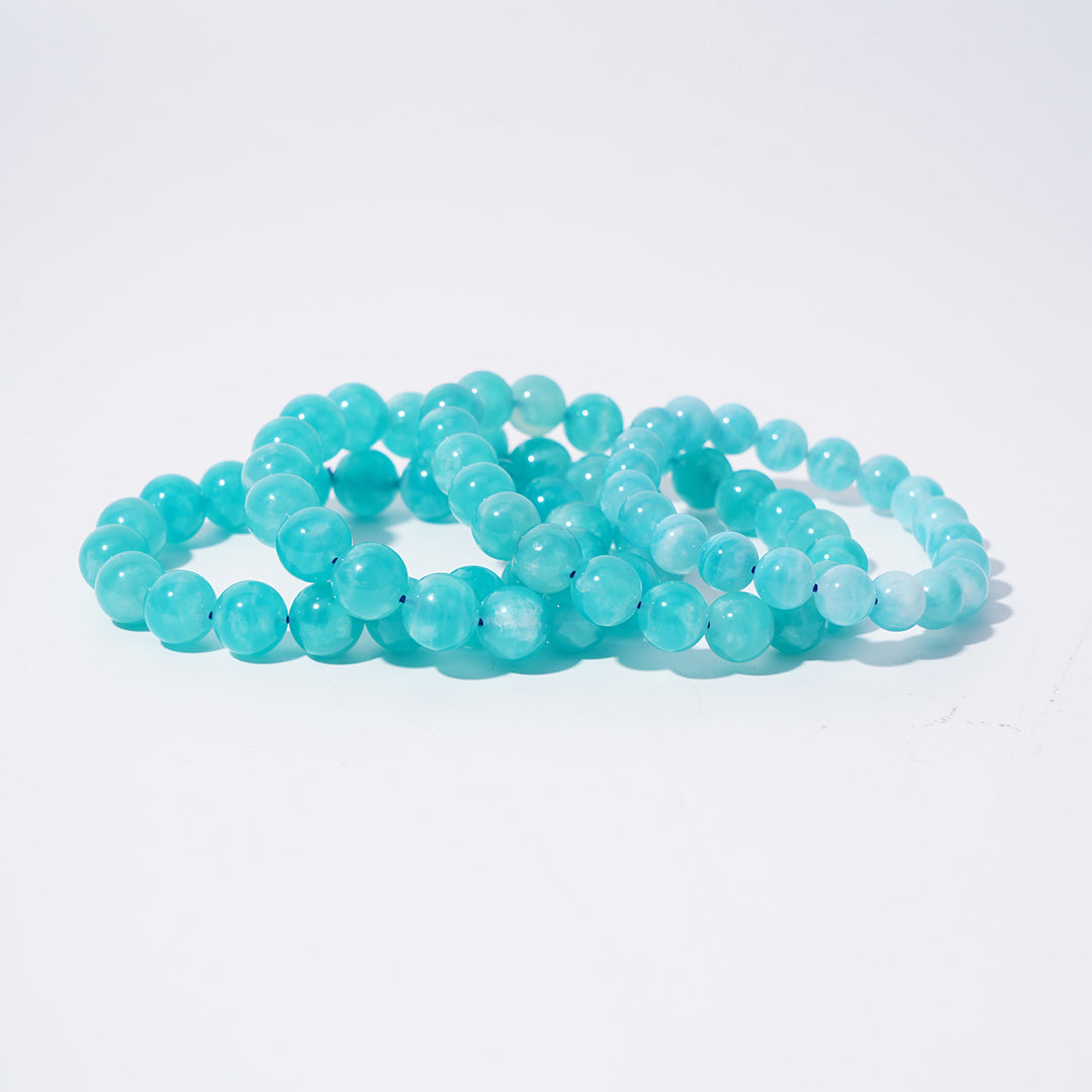 Amazonite Bracelets 9mm 10mm 11mm 12mm