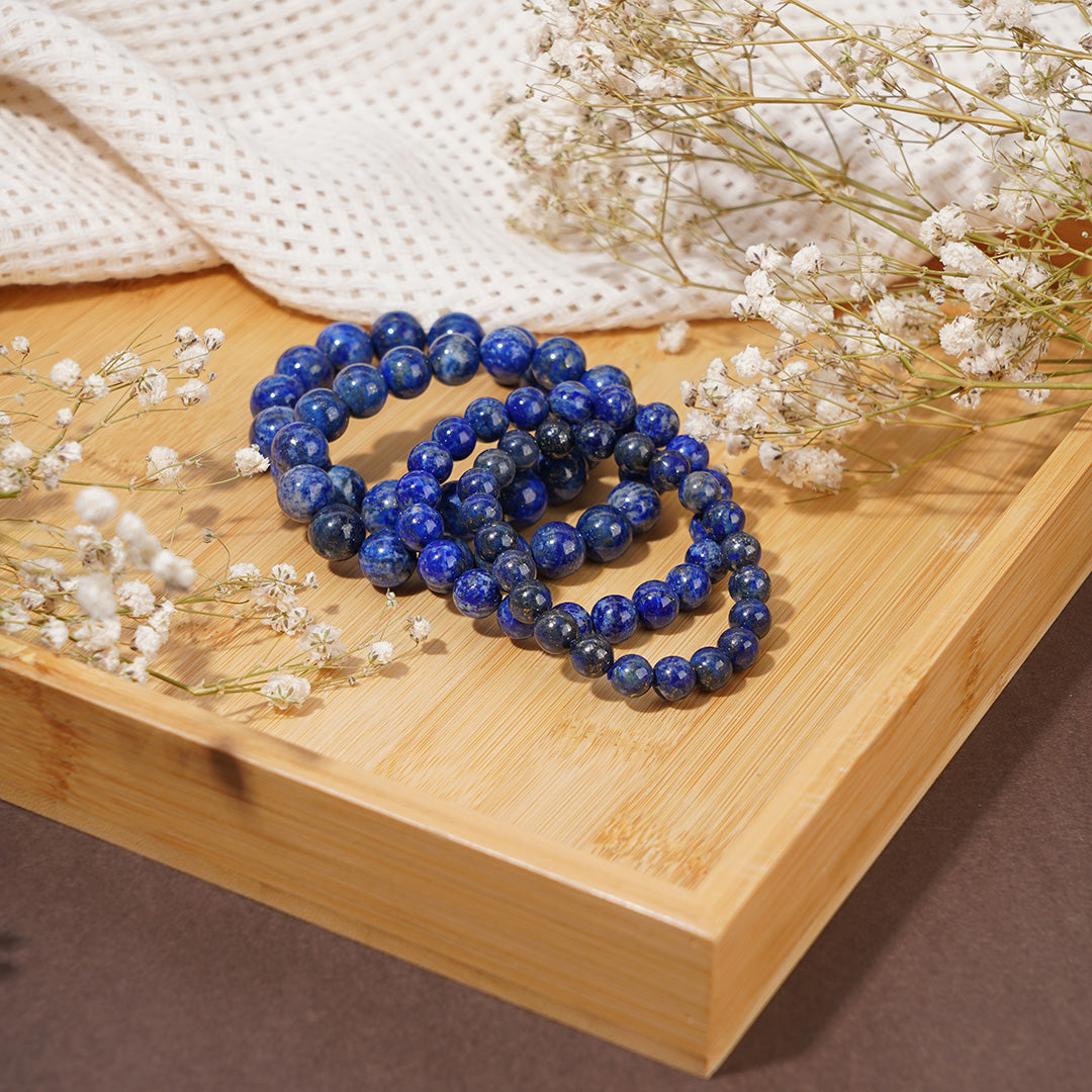 Lapis Lazuli Bracelets 8mm 10mm 12mm