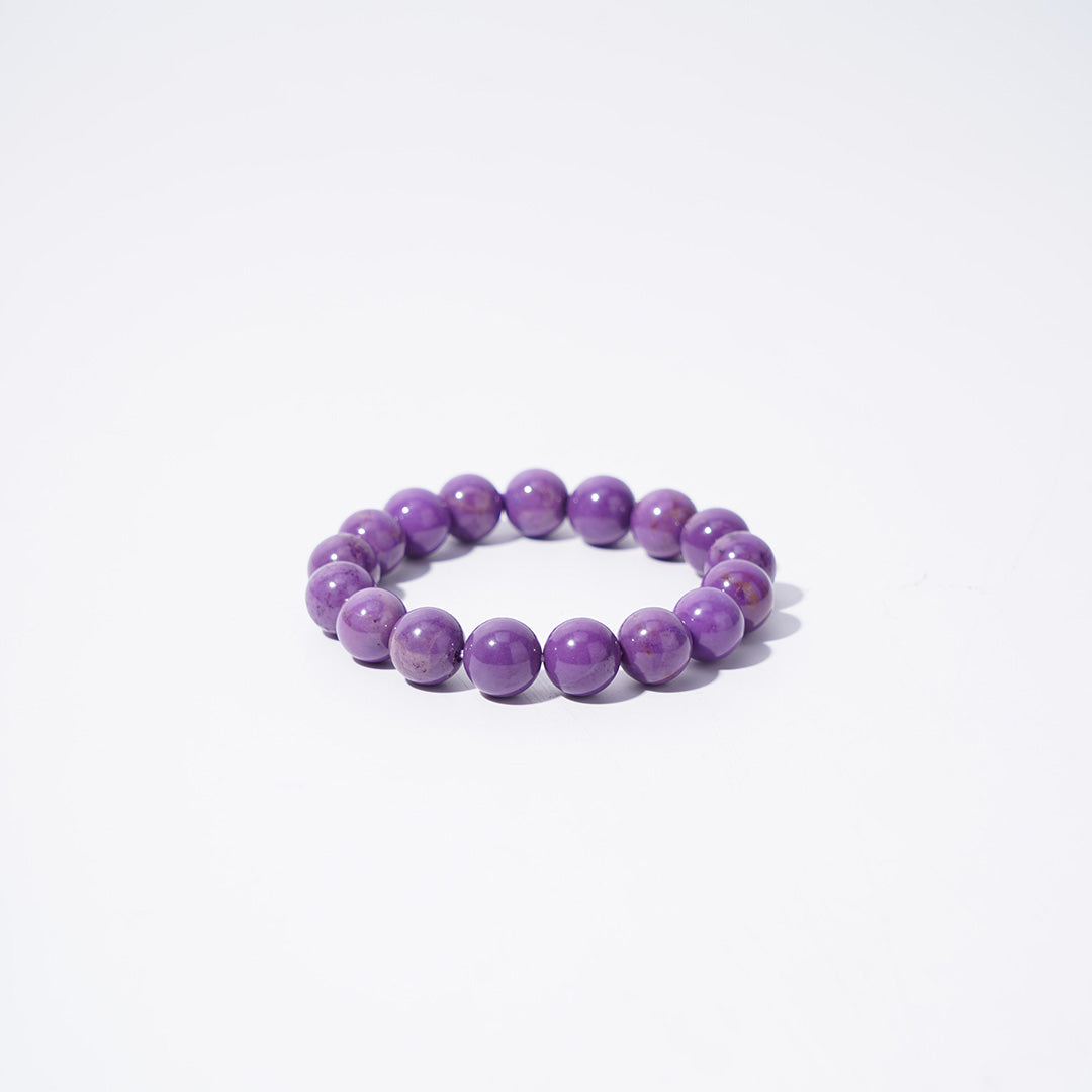 Purple Mica Bracelets 8mm 9mm 10mm