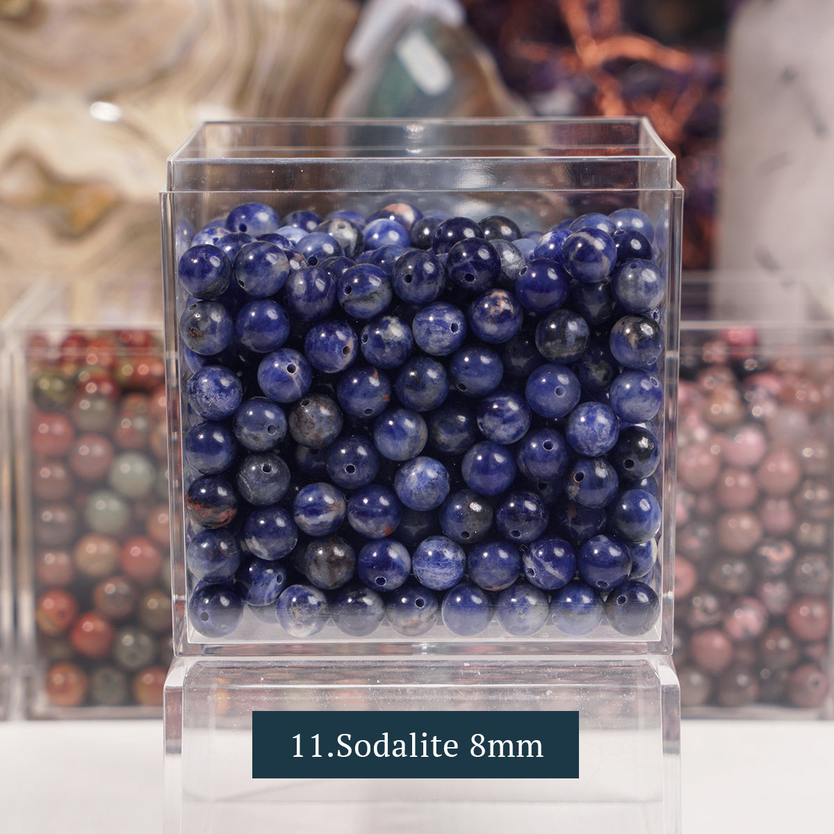 Crystal DIY Beads for bracelets With Free Strings and Needles