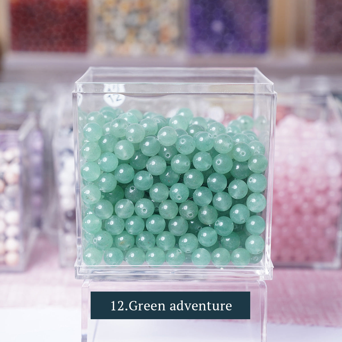 Crystal DIY Beads for bracelets With Free Strings and Needles