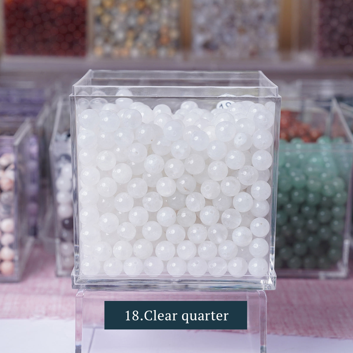 Crystal DIY Beads for bracelets With Free Strings and Needles