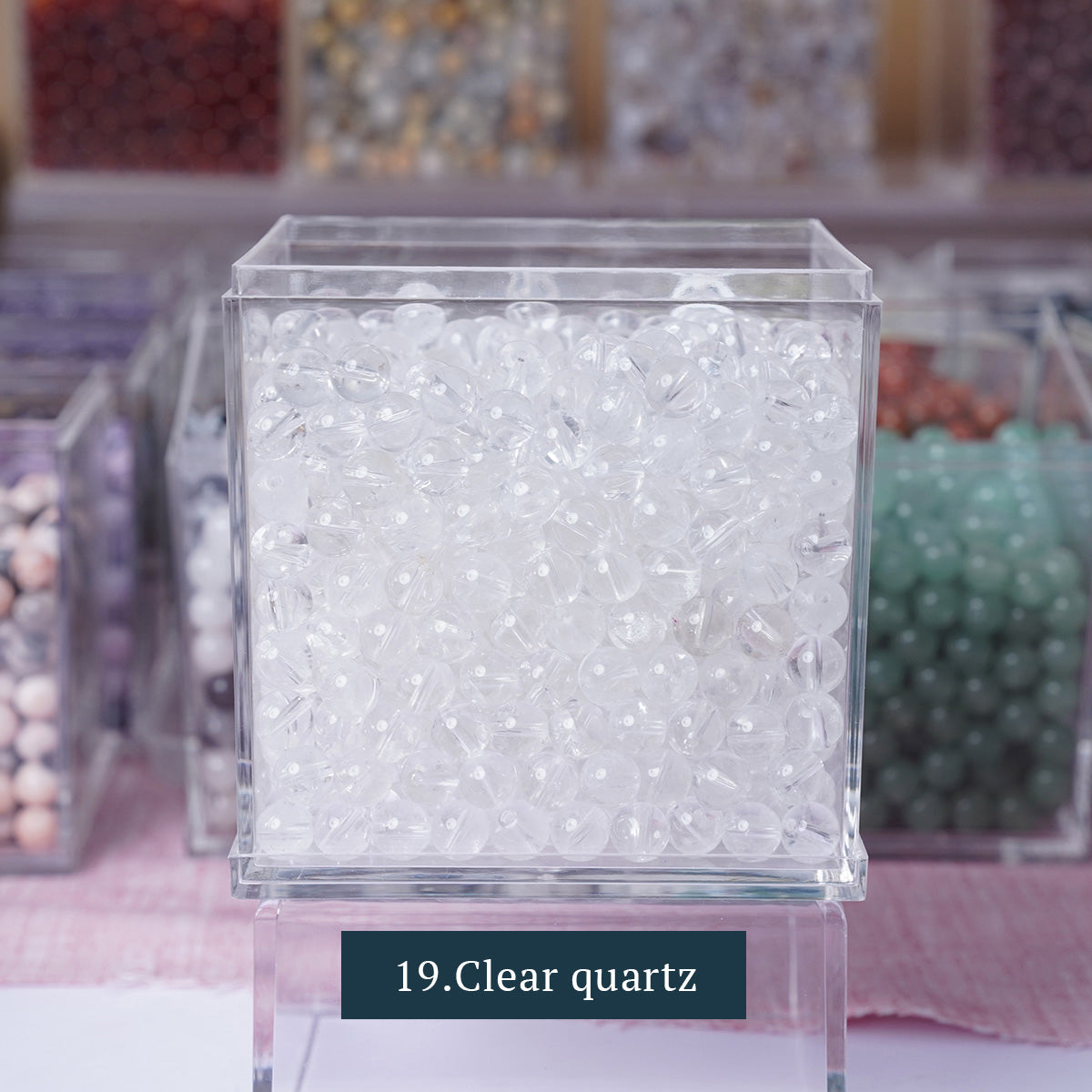Crystal DIY Beads for bracelets With Free Strings and Needles