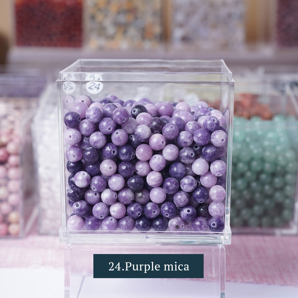Crystal DIY Beads for bracelets With Free Strings and Needles