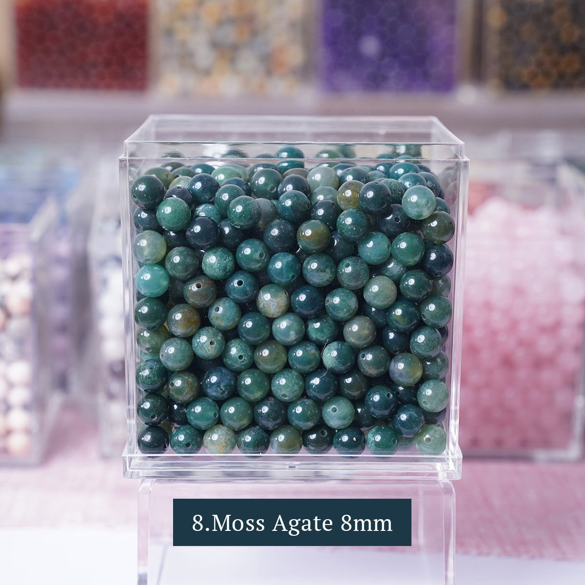 VIP-Highland Crystal DIY Beads for bracelets With Free Strings and needles